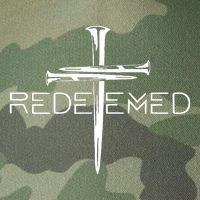 Redeemed Collection Redeemed By The Blood Of Jesus Ephesians 1:7 Front And Back Legacy Tie Dye Trucker Hat