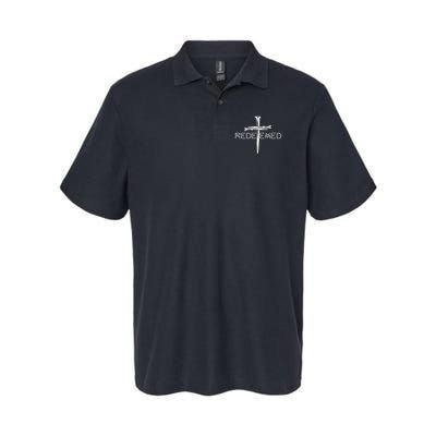 Redeemed Collection Redeemed By The Blood Of Jesus Ephesians 1:7 Front And Back Polo