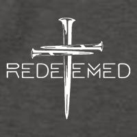Redeemed Collection Redeemed By The Blood Of Jesus Ephesians 1:7 Front And Back Vector Backpack