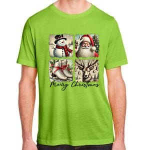 Retro Christmas Adult ChromaSoft Performance T-Shirt