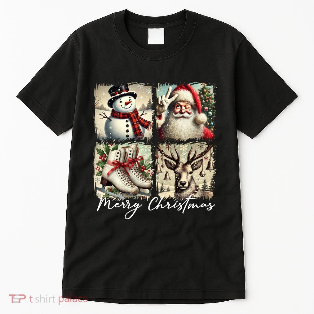 Retro Christmas Tall T-Shirt
