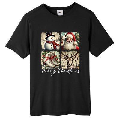 Retro Christmas Tall Fusion ChromaSoft Performance T-Shirt