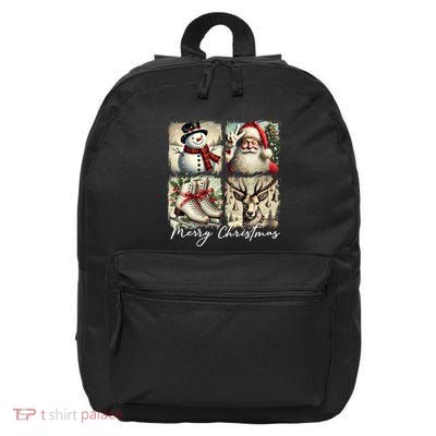 Retro Christmas 16 in Basic Backpack
