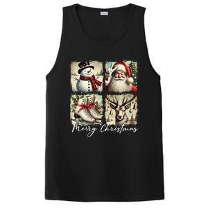 Retro Christmas PosiCharge Competitor Tank