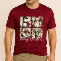 Retro Christmas Cooling Performance Crew T-Shirt