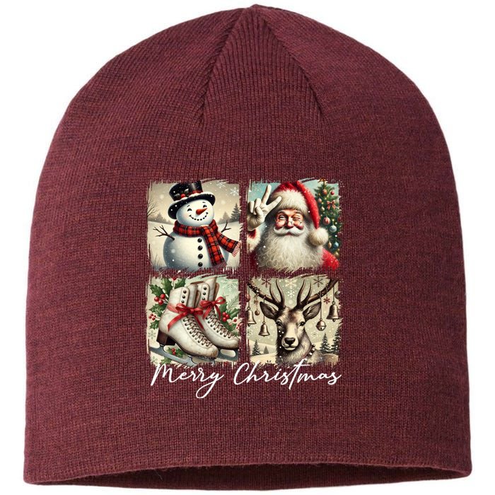 Retro Christmas Sustainable Beanie