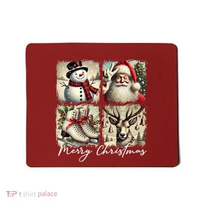 Retro Christmas Mousepad