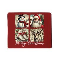 Retro Christmas Mousepad