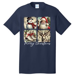 Retro Christmas Tall T-Shirt