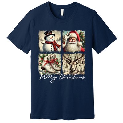 Retro Christmas Premium T-Shirt