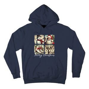 Retro Christmas Tall Hoodie