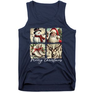 Retro Christmas Tank Top