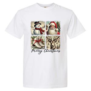 Retro Christmas Garment-Dyed Heavyweight T-Shirt