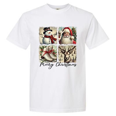 Retro Christmas Garment-Dyed Heavyweight T-Shirt