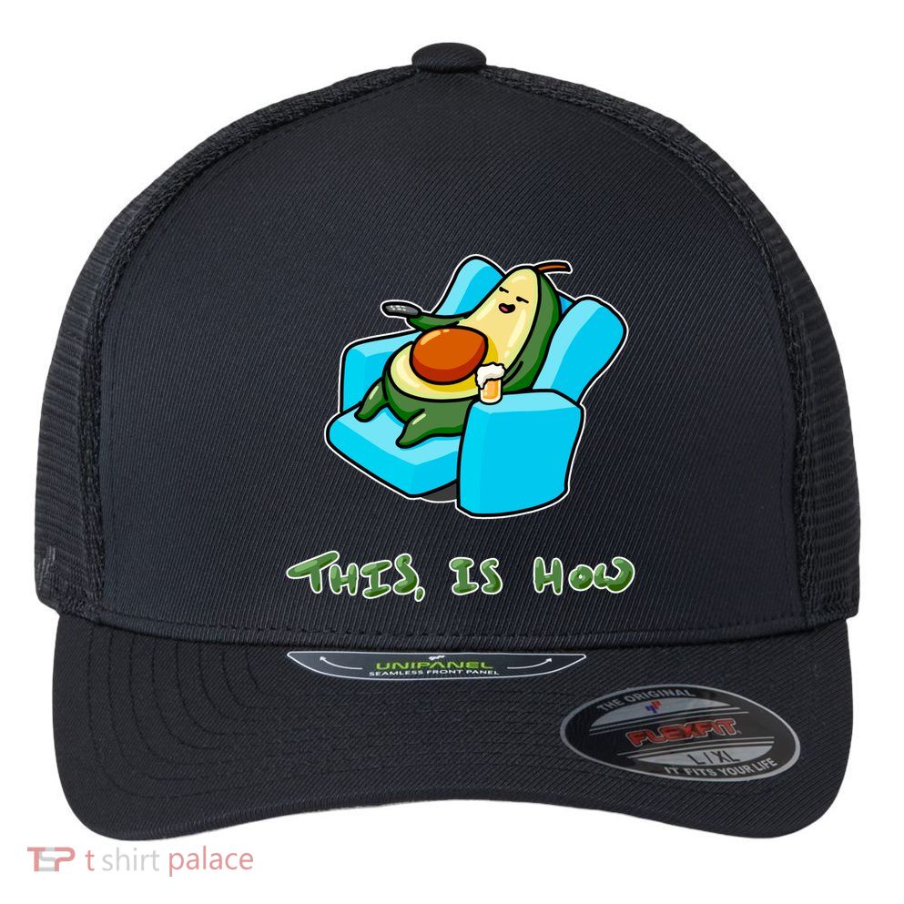 Relaxing Caudo Flexfit Unipanel Trucker Cap