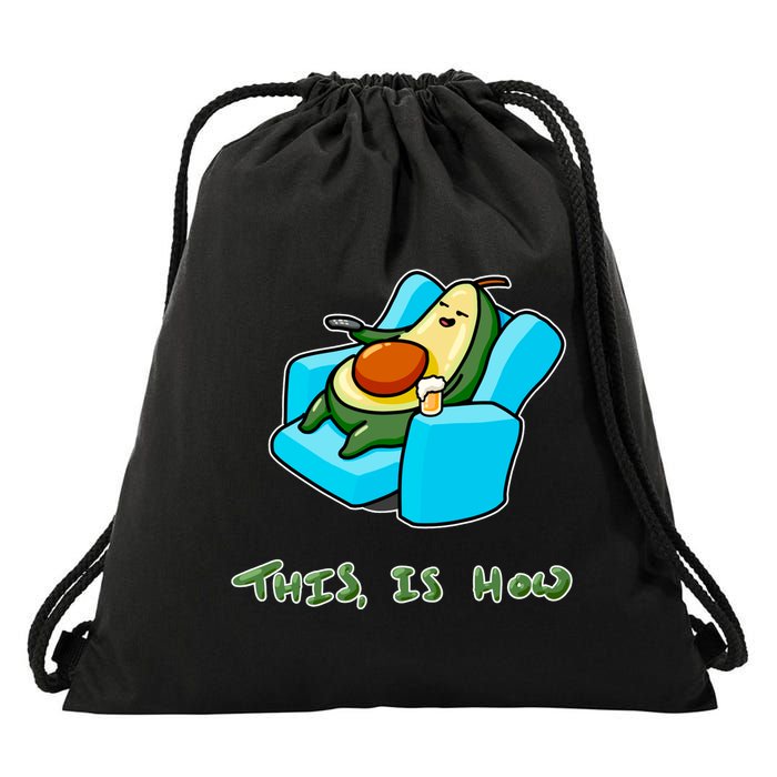 Relaxing Caudo Drawstring Bag