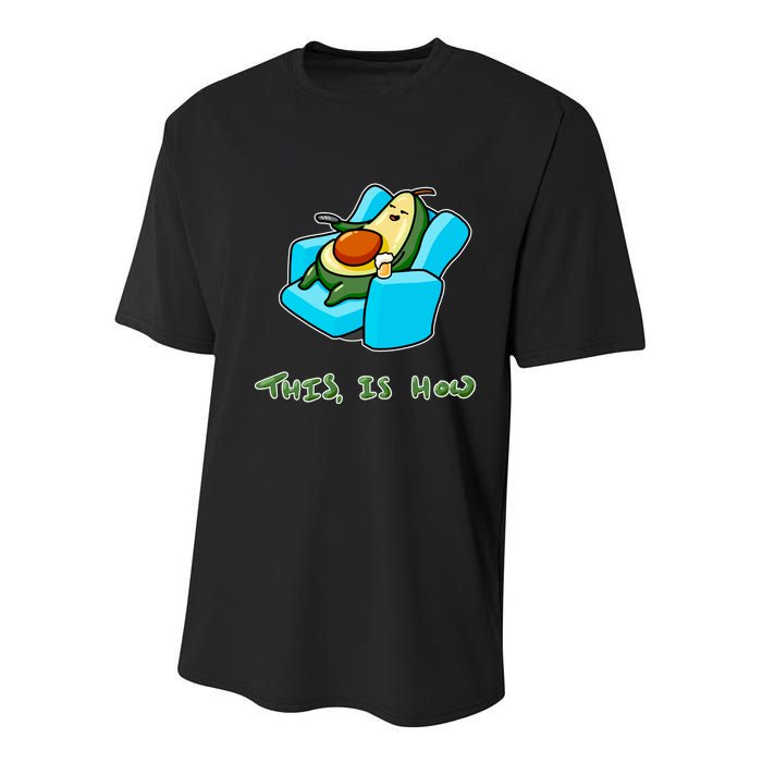 Relaxing Caudo Youth Performance Sprint T-Shirt