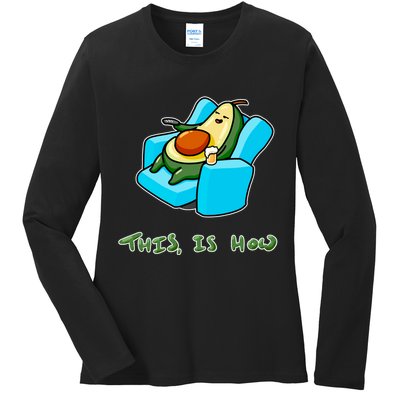 Relaxing Caudo Ladies Long Sleeve Shirt