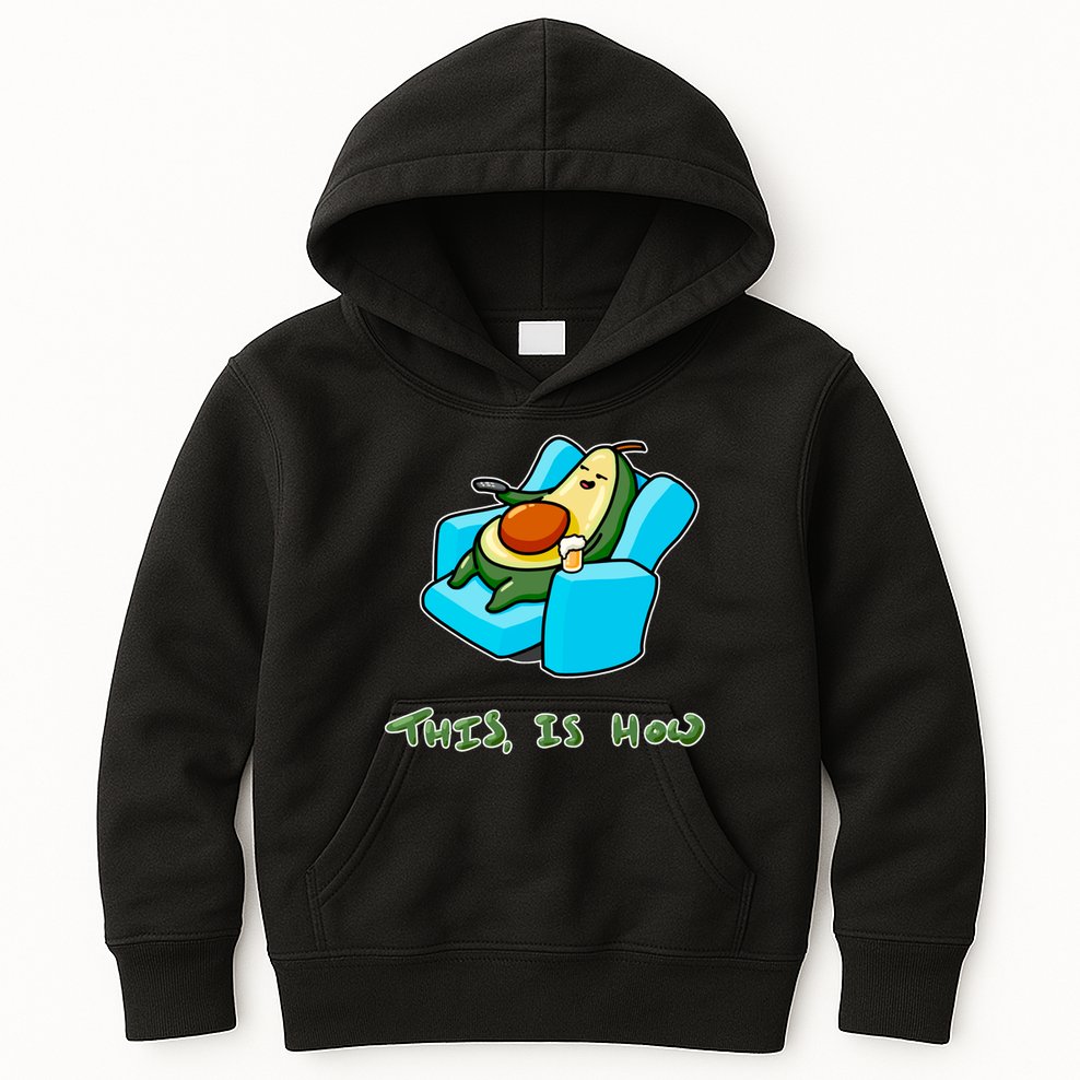 Relaxing Caudo Kids Hoodie