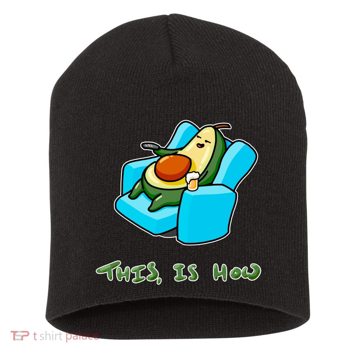Relaxing Caudo Short Acrylic Beanie