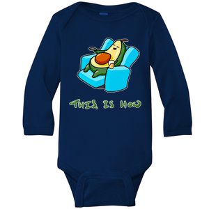 Relaxing Caudo Baby Long Sleeve Bodysuit