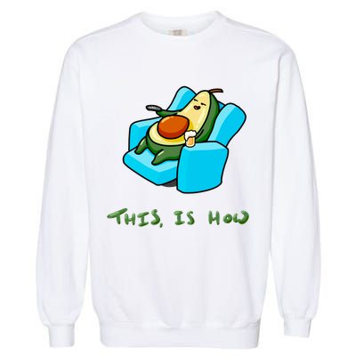 Relaxing Caudo Garment-Dyed Sweatshirt