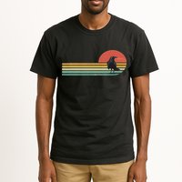 Raven Crow Retro Style Animal Bird Lover Bird Watcher Tall T-Shirt