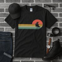 Raven Crow Retro Style Animal Bird Lover Bird Watcher Tall T-Shirt