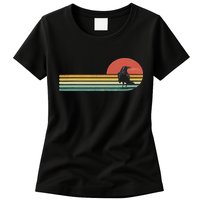 Raven Crow Retro Style Animal Bird Lover Bird Watcher Womens T-Shirt