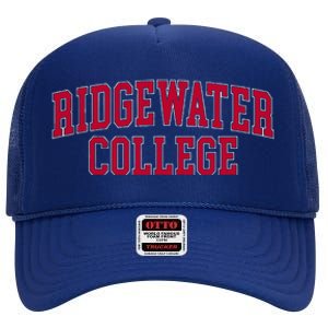 Ridgewater College High Crown Mesh Back Trucker Hat