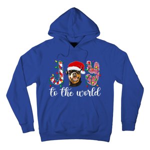 Rottweiler Christmas Rottie Xmas Party Rottweiler Great Gift Hoodie