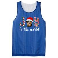 Rottweiler Christmas Rottie Xmas Party Rottweiler Great Gift Mesh Reversible Basketball Jersey Tank