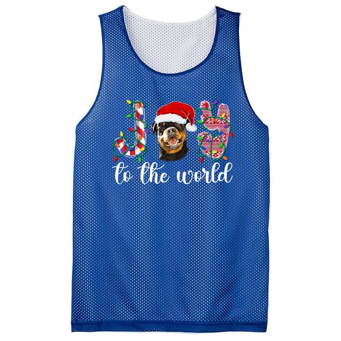 Rottweiler Christmas Rottie Xmas Party Rottweiler Great Gift Mesh Reversible Basketball Jersey Tank