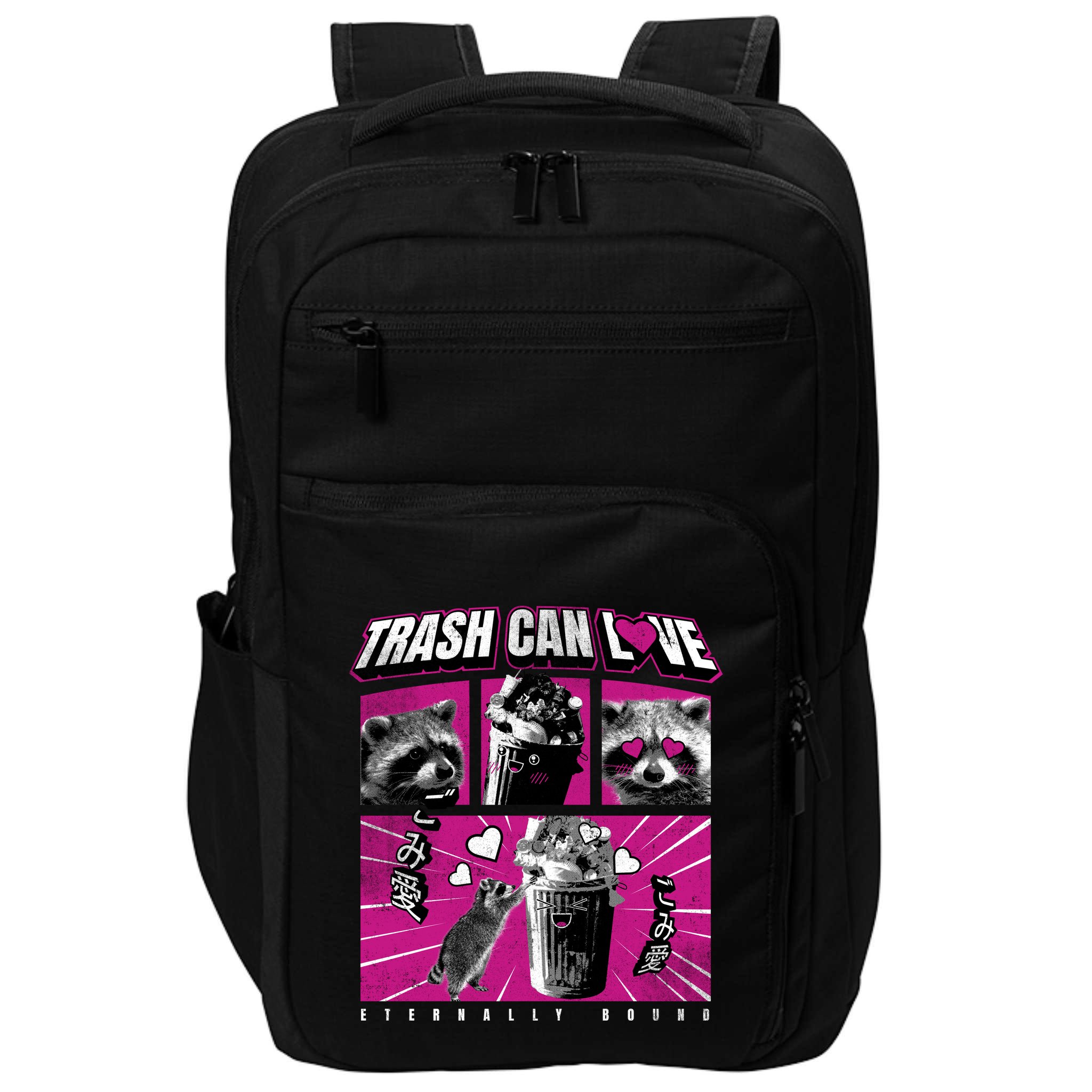 Raccoon Comic Impact Tech Backpack