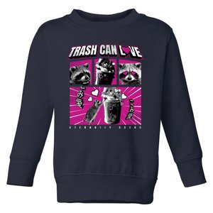 Raccoon Comic Toddler Sweatshirt