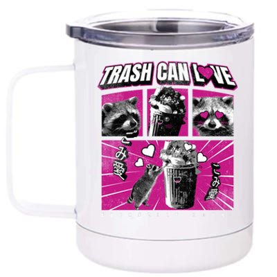 Raccoon Comic 12 oz Stainless Steel Tumbler Cup