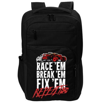 Rc Car Racing Gift N Rc Car Racer Cute Gift Impact Tech Backpack