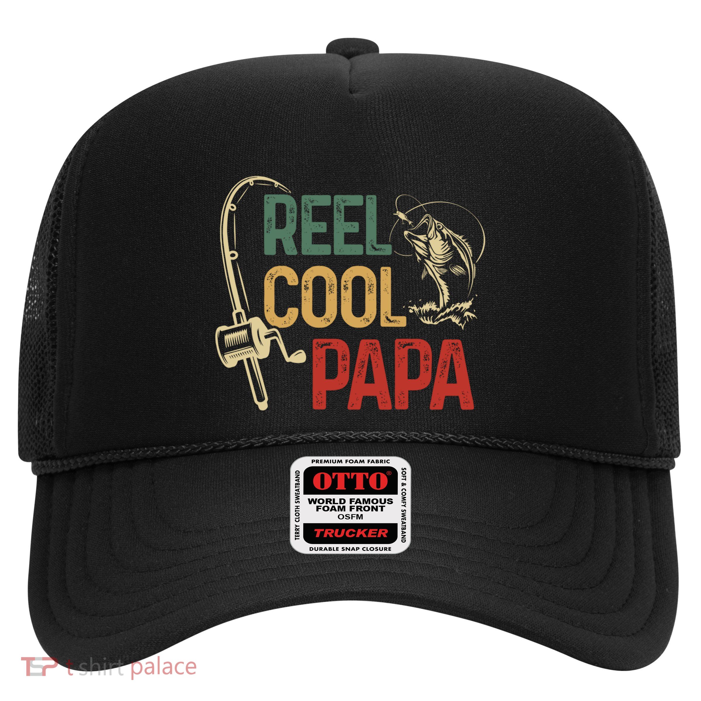 Reel Cool Reel Cool Papa Gift Trucker Hat