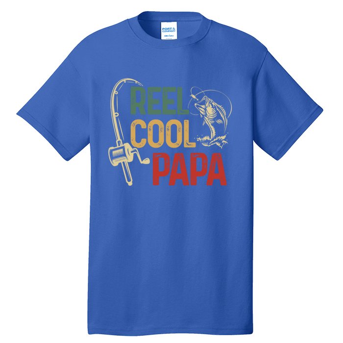 Reel Cool Reel Cool Papa Gift Tall T-Shirt