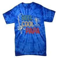 Reel Cool Reel Cool Papa Gift Tie-Dye T-Shirt