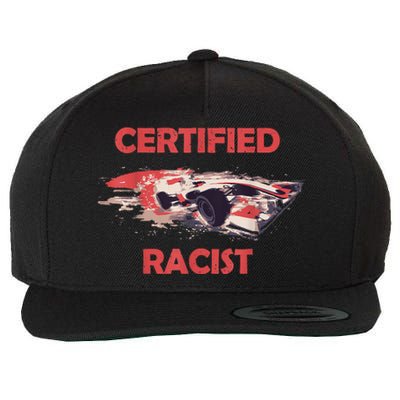 Retro Certified Racist Certified Racer Boost Speedster Wool Snapback Cap