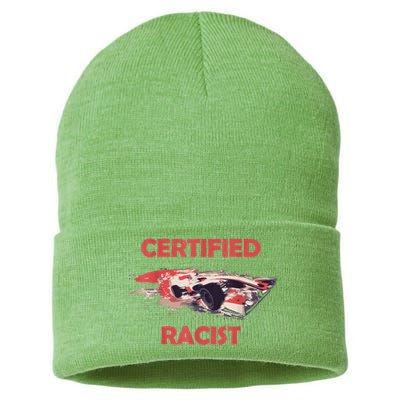 Retro Certified Racist Certified Racer Boost Speedster Sustainable Knit Beanie