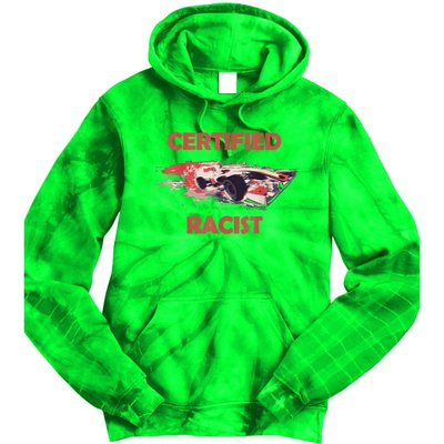 Retro Certified Racist Certified Racer Boost Speedster Tie Dye Hoodie