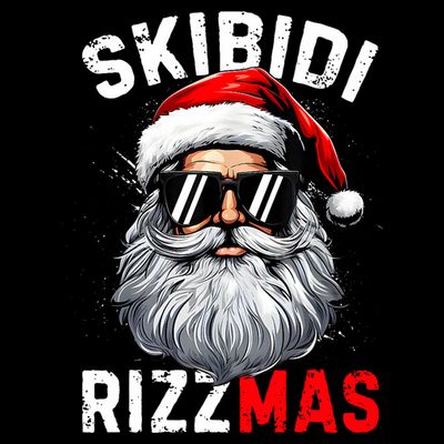 Rizzmas Christmas Rizz Santa Claus Charisma Xmas T-Shirt