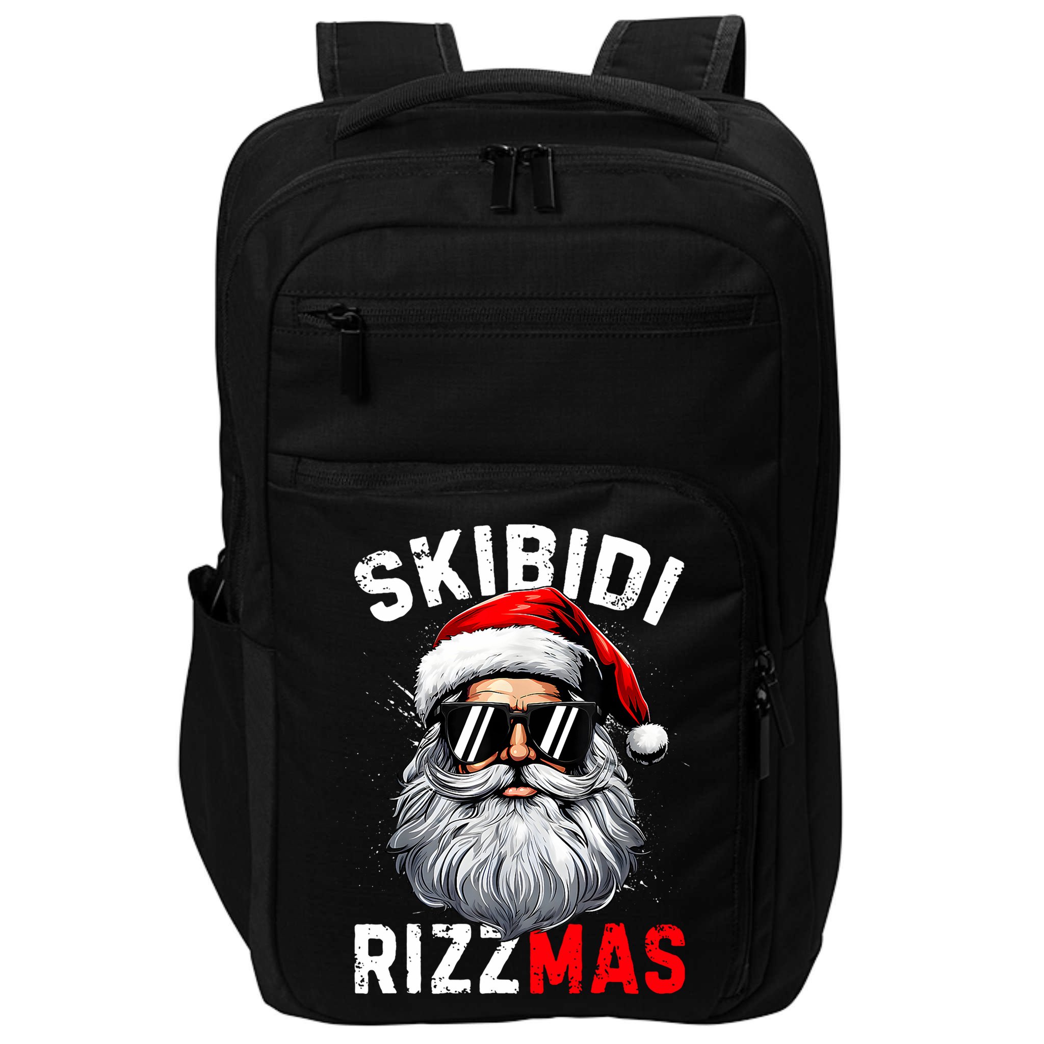 Rizzmas Christmas Rizz Santa Claus Charisma Xmas Impact Tech Backpack