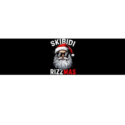 Rizzmas Christmas Rizz Santa Claus Charisma Xmas Bumper Sticker