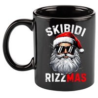 Rizzmas Christmas Rizz Santa Claus Charisma Xmas 11oz C Handle Ceramic Mug