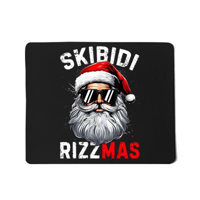 Rizzmas Christmas Rizz Santa Claus Charisma Xmas Mousepad