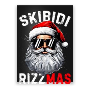 Rizzmas Christmas Rizz Santa Claus Charisma Xmas Poster