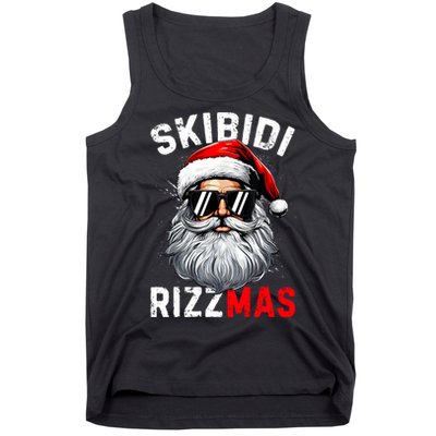 Rizzmas Christmas Rizz Santa Claus Charisma Xmas Tank Top